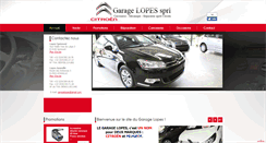 Desktop Screenshot of garagelopes.eu